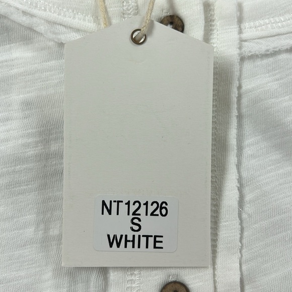 White Henley Knit Tank Top - Very J - Picture 5 of 5